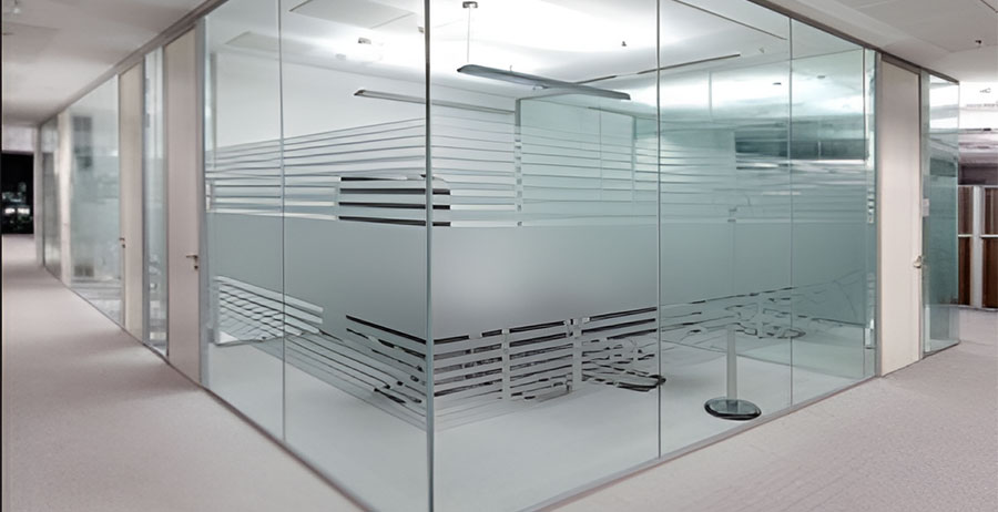6mm Toughened Glass Partition