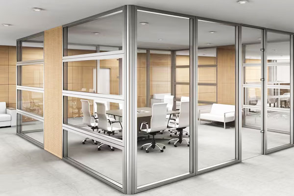 Aluminium Office Cabin Partition