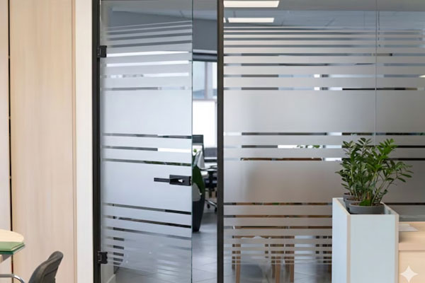 Frameless Toughened Glass Door